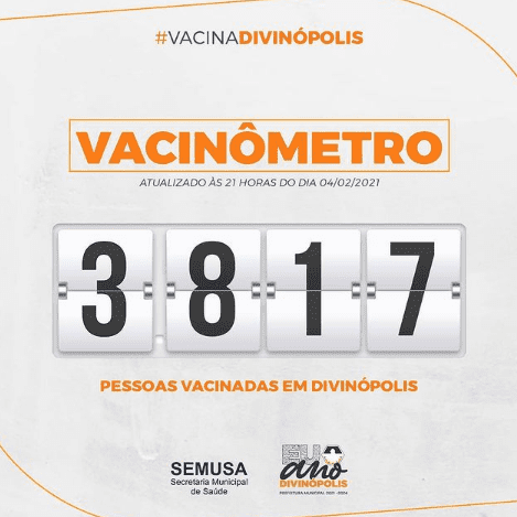 Divinópolis se aproxima dos quatro mil vacinados contra Covid-19