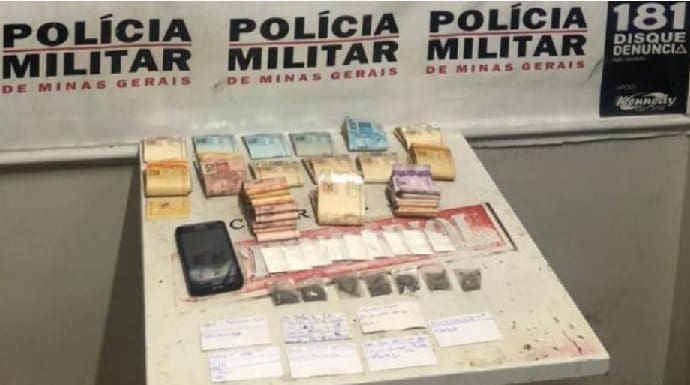 Homem é preso com cocaína e mais de R$ 14 mil em loteamento