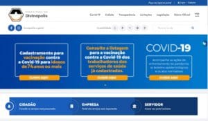 Site da prefeitura sair&aacute; do ar. Cadastramento da vacina&ccedil;&atilde;o seguir&aacute; em novo link