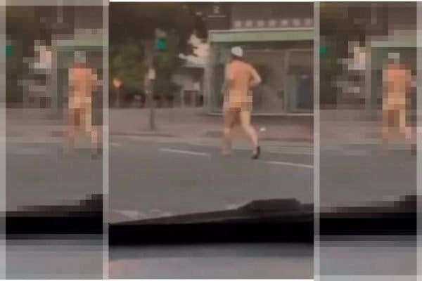 Homem corre pelado por ruas da Savassi; assista o vídeo