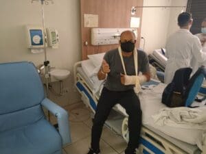 A paixão é tão grande que o repórter Oliveira Lima…