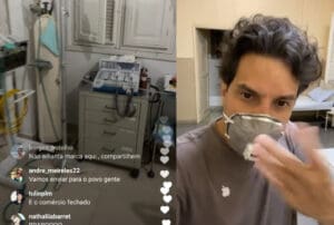 Ap&oacute;s receber den&uacute;ncia, Diego Espino mostra hospital de Carmo da Mata (em funcionamento) vazio, Veja o v&iacute;deo.