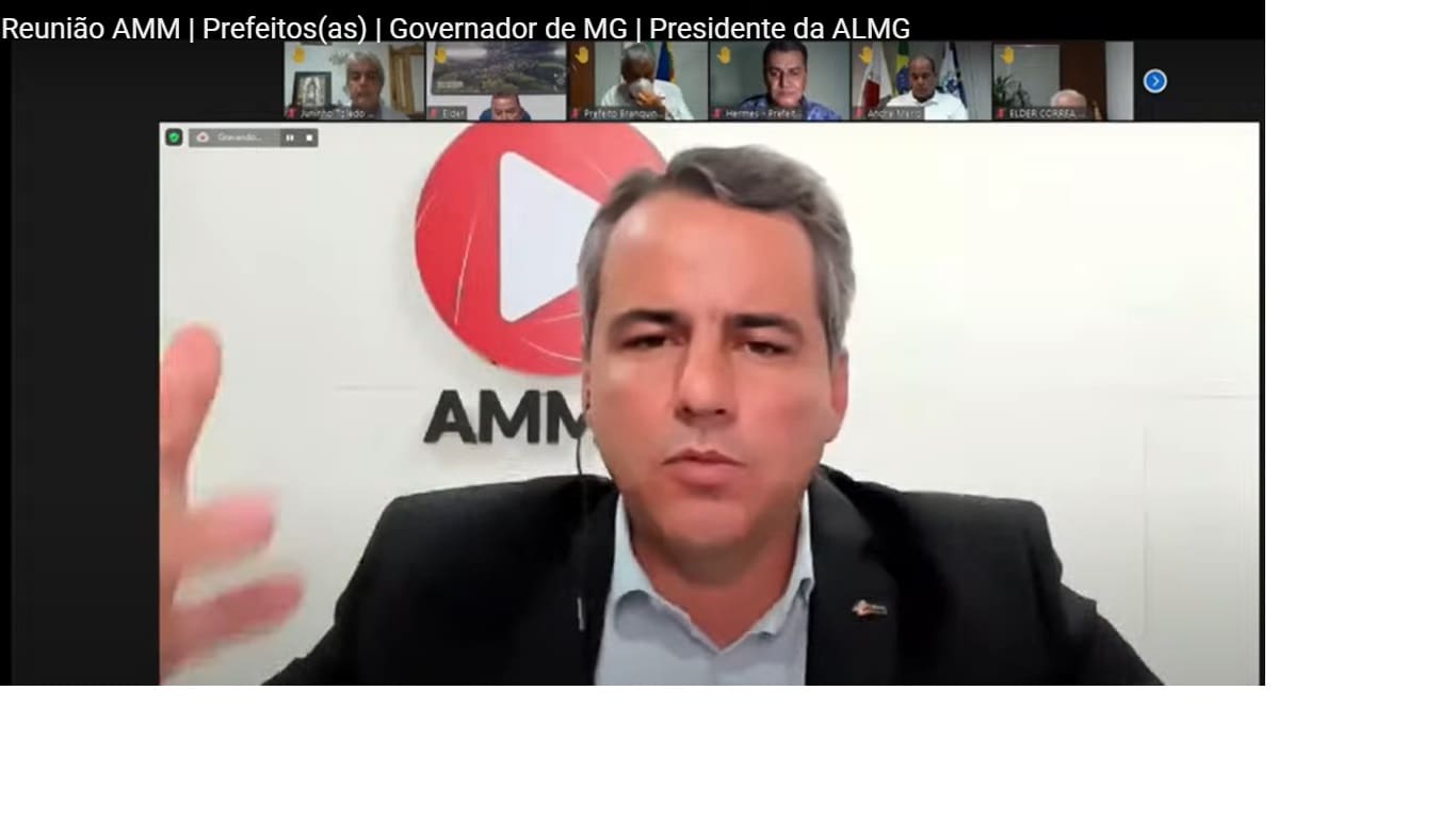 Julvan presidente da AMM cobra e governador promete no TJMG para pagar dívida da saúde com os municípios em cerca de R$ 6 bilhões