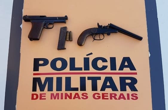 Polícia Militar Rodoviária de Oliveira apreende armas de fogo durante Operação Rota Segura
