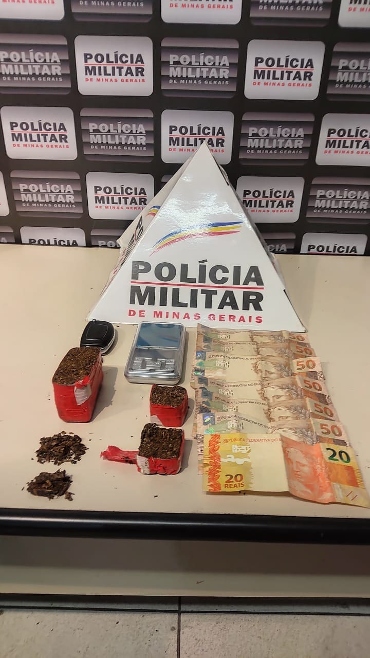 Polícia Militar prende acusado de tráfico de drogas no bairro LP Pereira