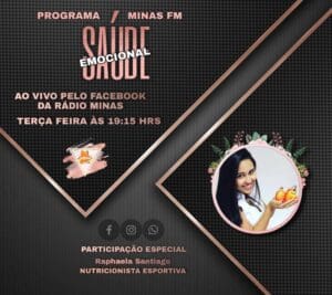 Programa Sa&uacute;de Emocional com Alysson Gon&ccedil;alves recebe a Nutricionista Esportiva Raphaela Santiago