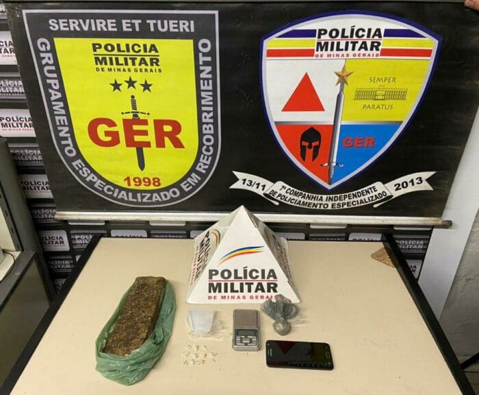 Menor é detido enterrando drogas no bairro Quintino em Divinópolis