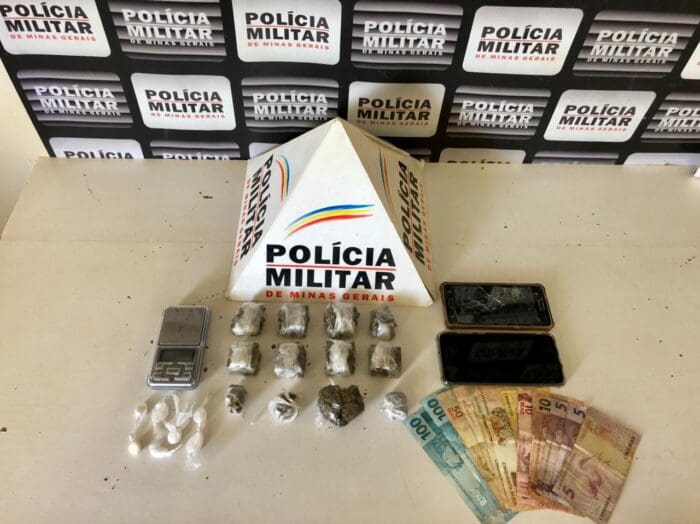 Militares localizam drogas e menor é apreendido