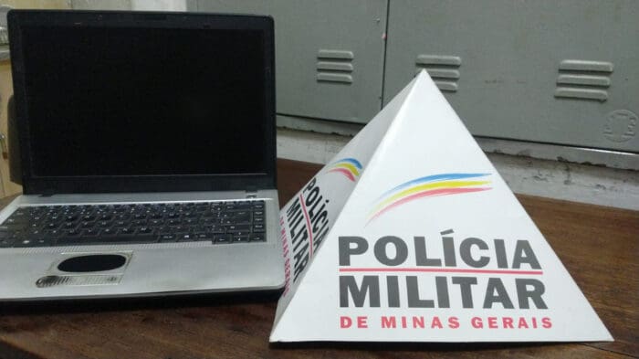 Durante Operação Alferes, PM recupera notebook furtado e apreende menor