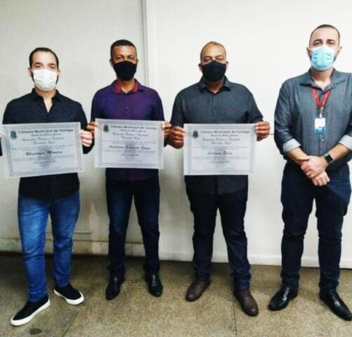 Colaboradores do Samu recebem “Comenda Médico e Cientista Oswaldo Cruz”