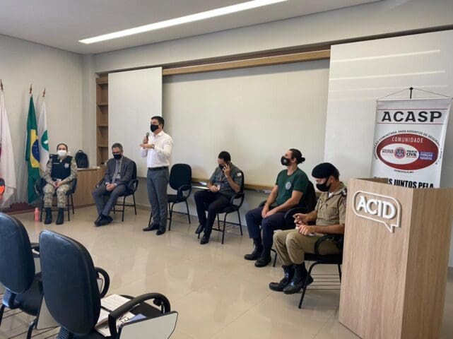 Reunião da ACASP discute vacinação das forças de segurança pública e prevenção de acidentes domésticos
