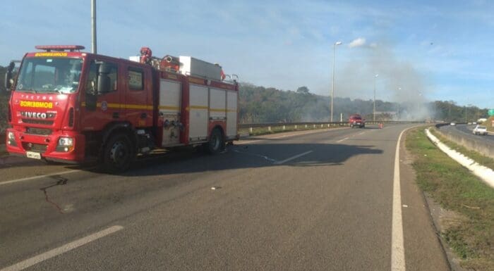Acusado de atear fogo em vegetação próximo a MG 050 é preso