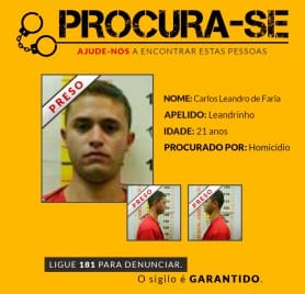 Conheça os criminosos mais procurados de Minas Gerais