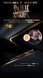 Programa Sa&uacute;de Emocional com Alysson Gon&ccedil;alves recebe Alo&iacute;sio Gon&ccedil;alves Manatta ( Farm&aacute;cia)