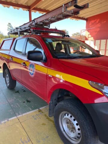 Mulher capota carro na MG 050