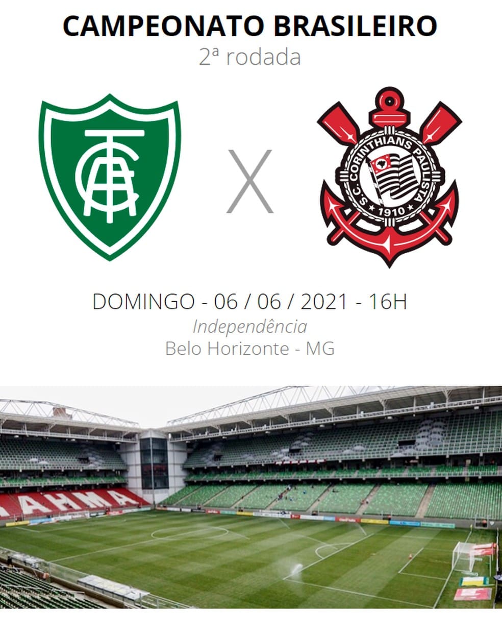 América x Corinthians