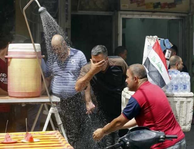 Iraque bate recorde mundial e atinge a impressionante temperatura de 52 ºC na sombra