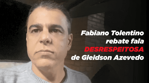 Vídeo: Fabiano Tolentino rebate fala de Gleidson Azevedo, que chamou ex-candidatos de ladrões