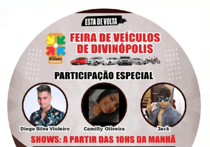 Feirão de Veículos neste domingo