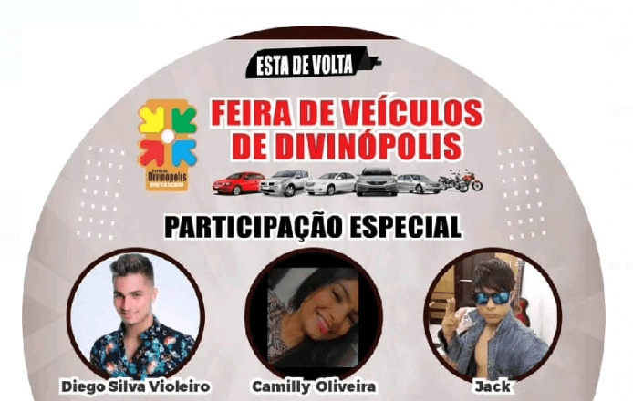 Feirão de Veículos neste domingo