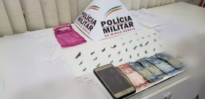 PM apreende adolescente e prende acusado por corrup&ccedil;&atilde;o de menores e tr&aacute;fico de drogas