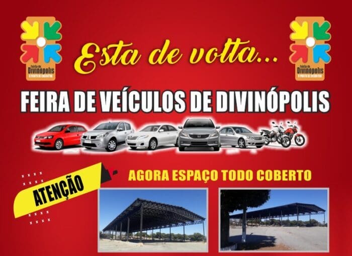 Confira programação do Feirão de Veículos para o domingo (15)