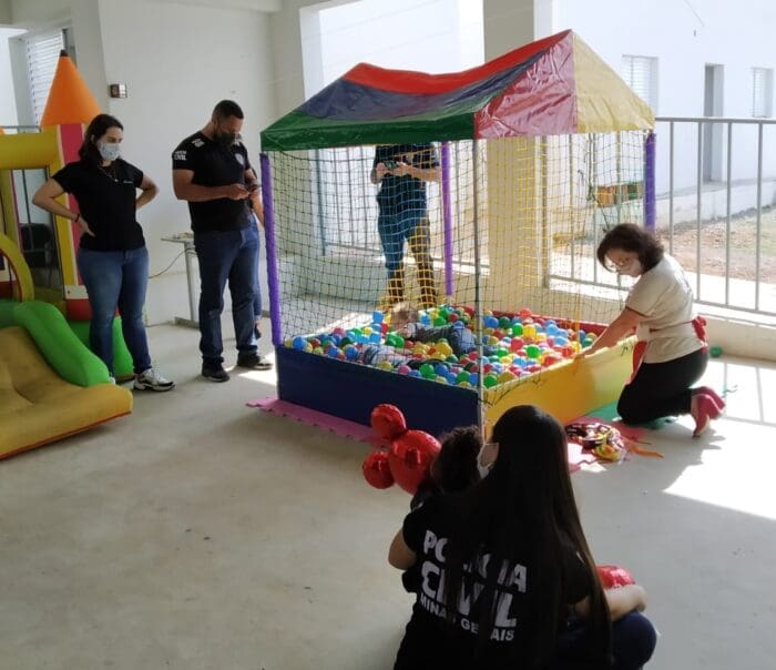PC promove ação solidária em Centro de Acolhimento da Criança