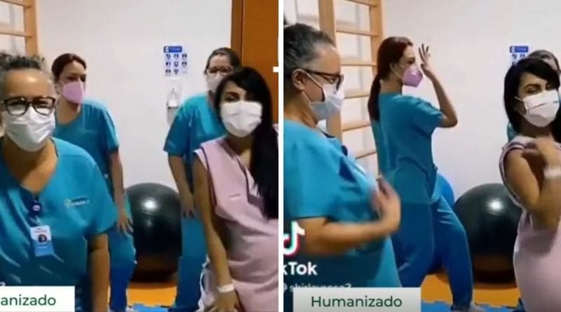 Grávida entra em trabalho de parto após dançar música de Luísa Sonza