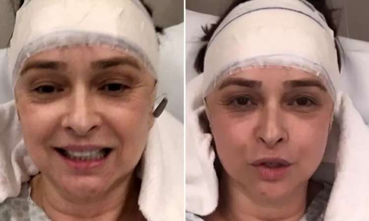 Myrian Rios se recupera após passar por cirurgia na cabeça