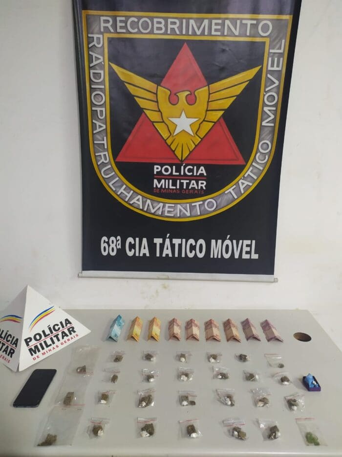 Jovem é preso com drogas durante Operação Região Mais Segura