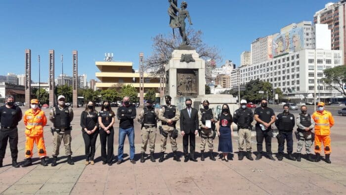 PCMG participa de ação de enfrentamento à violência contra a mulher