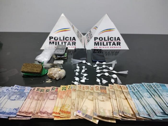 Casal é preso com drogas após denúncias