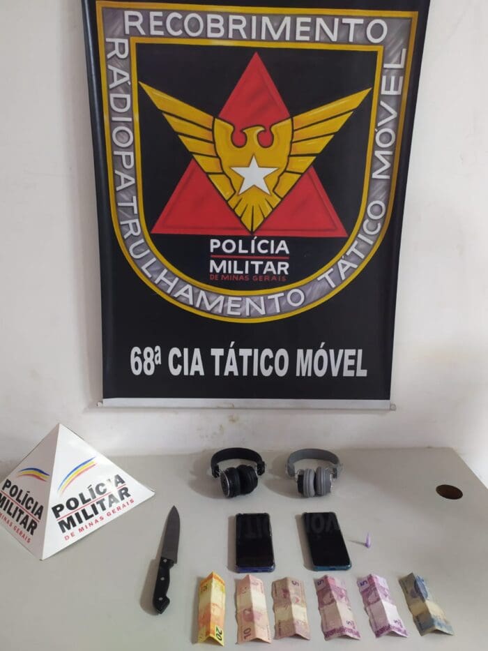 Adolescentes são detidos após roubo em Nova Serrana
