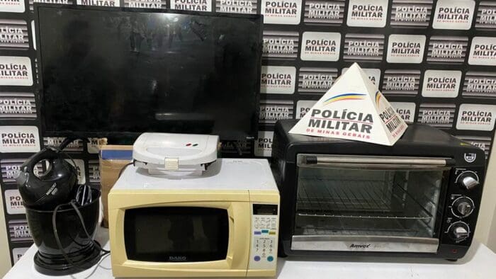 PM prende três suspeitos por furto, receptação e tráfico de drogas
