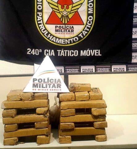 Apreensão de drogas no bairro Del Rey