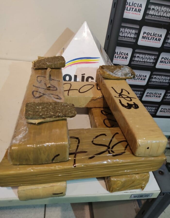 Jovem deixa penitenciária de Betim, mas é preso com drogas no centro de Divinópolis