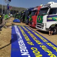 Acampamento de Manifestantes contra o STF em Brasilia