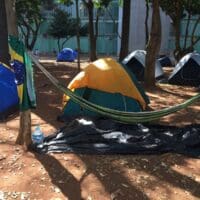 Acampamento de Manifestantes contra o STF em Brasilia