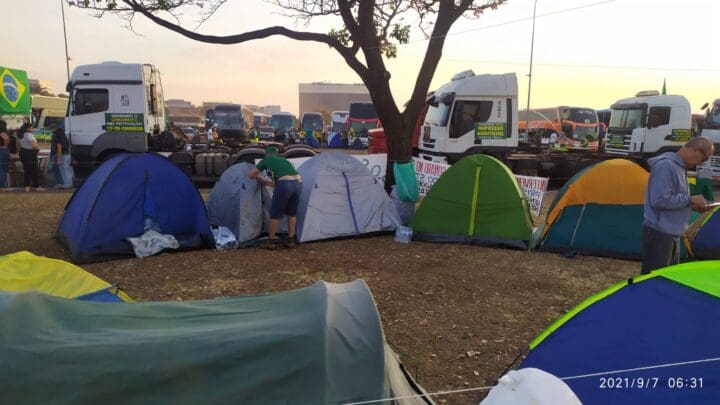 Manifestação em Brasília
