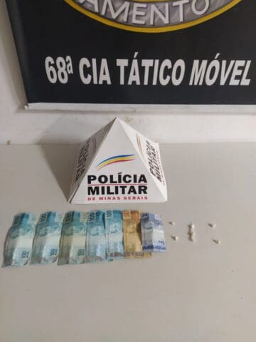 PM prende acusado por tráfico de drogas