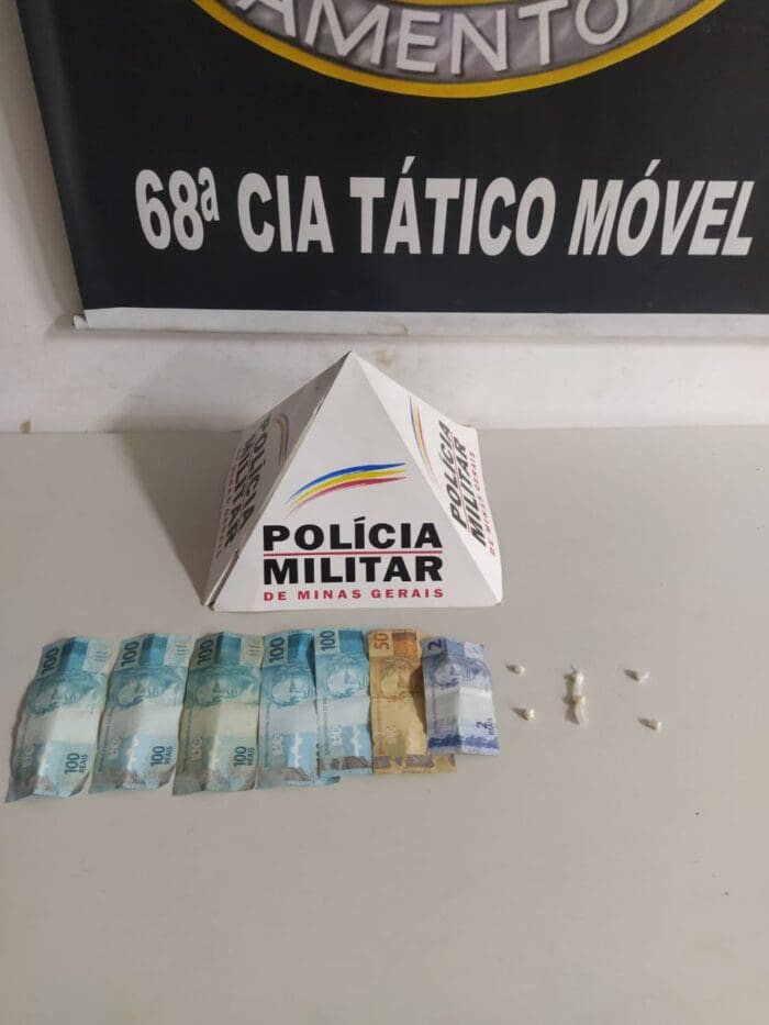 PM prende acusado por tráfico de drogas