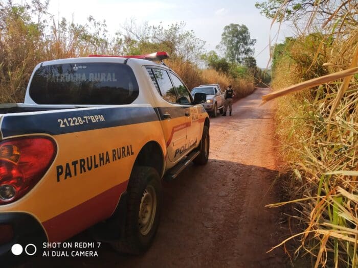 Ações e operações da PM são intensificadas para evitar crimes na zona rural