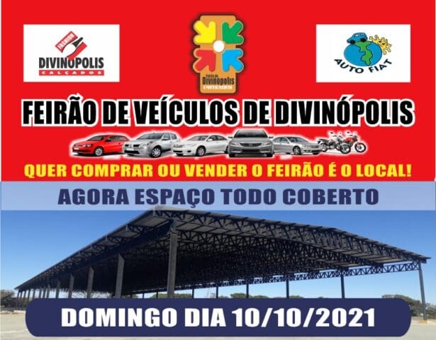 Feirão de Veículos de Divinópolis é realizado neste domingo no Parque de Exposições