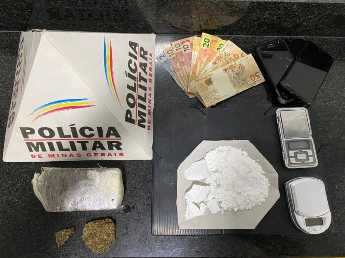Apreensão de drogas em Formiga