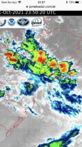 Divin&oacute;polis: muito vento e pouca chuva nesta sexta-feira