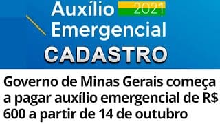 Governo de Minas iniciará pagamento do auxílio emergencial; confira se você tem direito