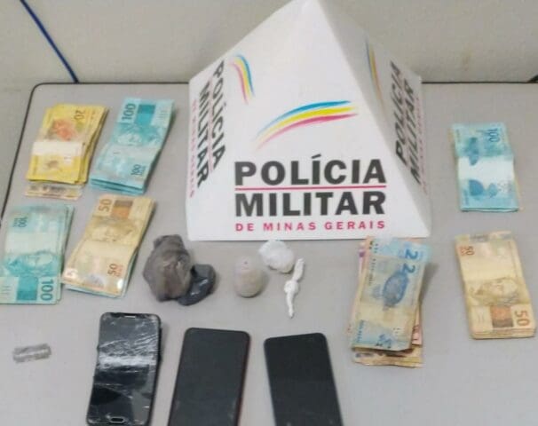 Drogas e mais de R$6 mil são apreendidos pela PM