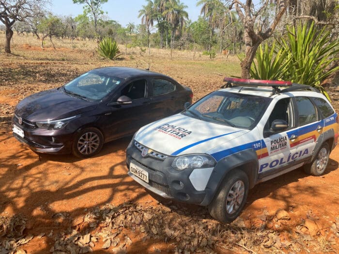 Polícia Militar recupera veículo roubado