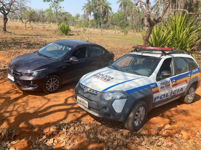 Polícia Militar recupera veículo roubado