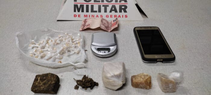 Diligências eficazes de militares resulta em apreensão de expressiva quantidade drogas